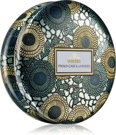 VOLUSPA Japonica French Cade Lavender scented candle in a tin | notino ...