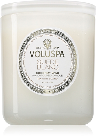 VOLUSPA Maison Blanc Suede Blanc vonná svíčka