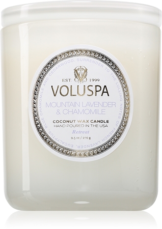VOLUSPA Maison Blanc Mountain Lavender & Chamomile geurkaars
