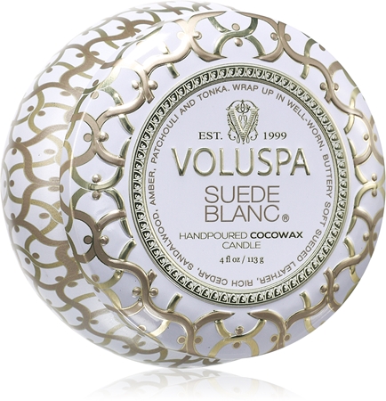 VOLUSPA Maison Blanc Suede Blanc vonná svíčka