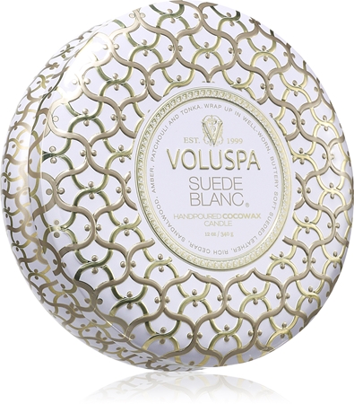 VOLUSPA Maison Blanc Suede Blanc vonná svíčka