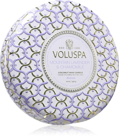 VOLUSPA Maison Blanc Mountain Lavender & Chamomile vonná svíčka