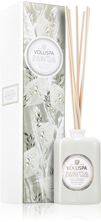 VOLUSPA Maison Blanc Eucalyptus & White Sage diffuseur d'huiles essentielles