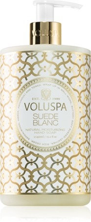 VOLUSPA Maison Blanc Suede Blanc jemné tekuté mýdlo na ruce