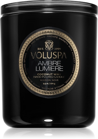 VOLUSPA Maison Noir Ambre Lumiere vonná svíčka