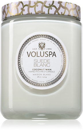VOLUSPA Maison Blanc Suede Blanc vonná svíčka