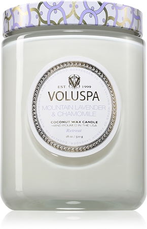 VOLUSPA Maison Blanc Mountain Lavender & Chamomile vonná svíčka