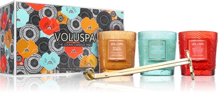 VOLUSPA XXV Anniversary Icons Candle Trio vonná svíčka dárková sada