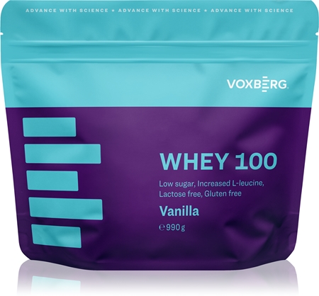 Voxberg Whey Protein 100 srvátkový proteín bez laktózy