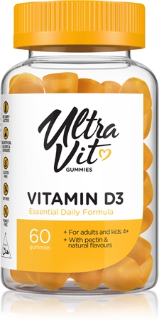 VPLab UltraVit Gummies Vitamin D3 Weichkapseln zum Kauen zur Erhaltung der Vitalität