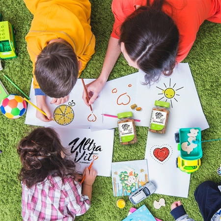 VPLab UltraVit Gummies Kids Multivitamin Multivitaminų kompleksas vaikams