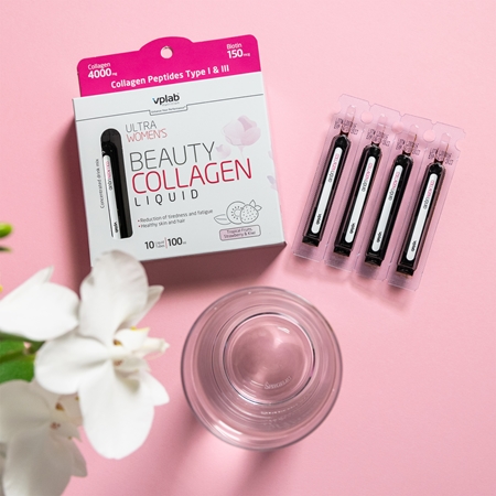 VPLab Beauty Liquid Collagen Kolagenas ampulės