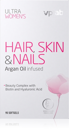 VPLab Ultra Women's Hair, Skin & Nails tobolky pro krásné vlasy a pokožku