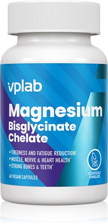 VPLab Magnesium bisglycinate Magnesium zur Unterstützung des Nervensystems