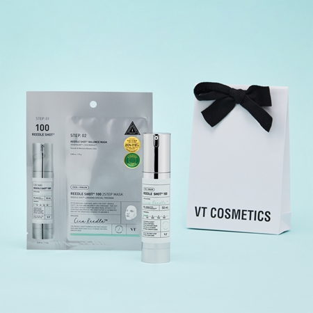 VT Cosmetics Reedle Shot 100 2-Step Mask Intense Repair Mask for two-phase skin treatment