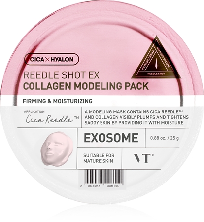 VT Cosmetics Reedle Shot EX Collagen Modeling Pack Maska ar kolagēnu un tvirtinošu efektu ar mitrinošu efektu