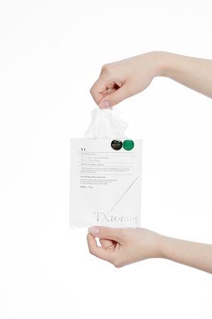VT Cosmetics TX-Toning Special Mask Feuchtigkeitsspendende Tuchmaske Für hyperpigmentierte Haut