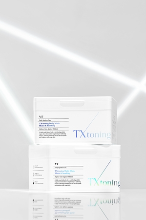 VT Cosmetics TX-Toning Daily Mask Izgaismojoša auduma sejas maska pigmenta plankumu mazināšanai