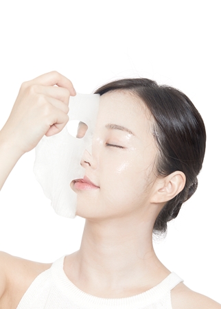 VT Cosmetics Glucamune Mask Feuchtigkeitsspendende Tuchmaske mit beruhigender Wirkung