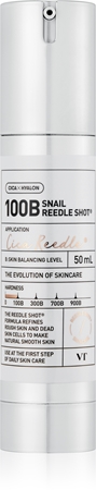 VT Cosmetics Snail Reedle Shot 100 sérum visage raffermissant pour le renforcement de la barrière cutanée