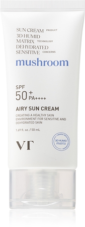 VT Cosmetics Mushroom Airy Sun Cream Protective Face Cream with moisturising effect