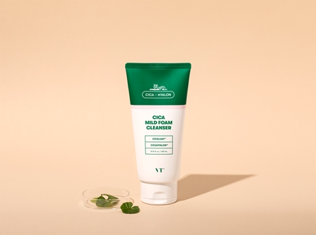VT Cosmetics Cica Mild Foam Cleanser Gentle Cleansing Foam with soothing effect