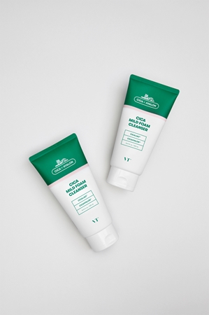 VT Cosmetics Cica Mild Foam Cleanser Gentle Cleansing Foam with soothing effect