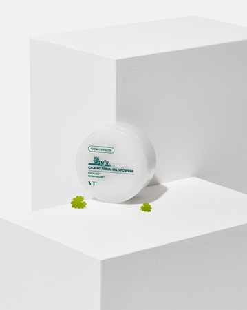 VT Cosmetics Cica No-Sebum Mild Powder Mattifying Fixing Powder with moisturising effect
