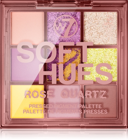 W7 Cosmetics Soft Hues paleta očních stínů