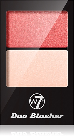 W7 Cosmetics Duo Blusher Blush with Brush