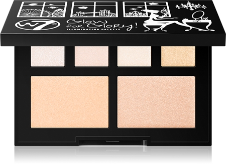 W7 Cosmetics Glow for Glory palette d'enlumineurs