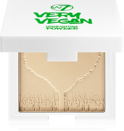 W7 Cosmetics Very Vegan компактна озаряваща пудра