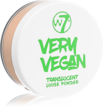 W7 Cosmetics Very Vegan Sheer mattierendes transparentes Puder