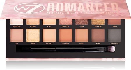 W7 Cosmetics Romanced palette de fards à paupières