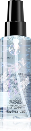 W7 Cosmetics Ready/Set/Glow озаряващ фиксиращ спрей