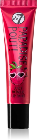 W7 Cosmetics Paradise Pout! Lippenstift mit Metallic-Effekt