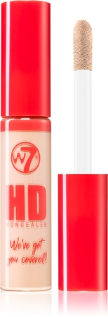 W7 Cosmetics HD krémový krycí korektor