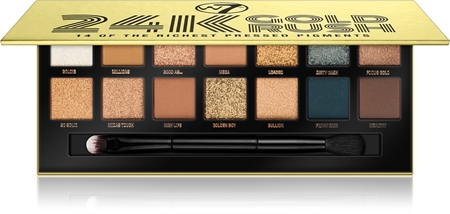 W7 Cosmetics 24K Gold Rush Lidschatten-Palette