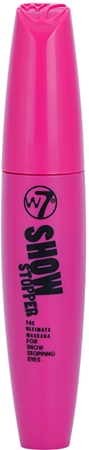 W7 Cosmetics Show Stopper máscara de pestañas para dar espesor y un color negro intenso a las pestañas