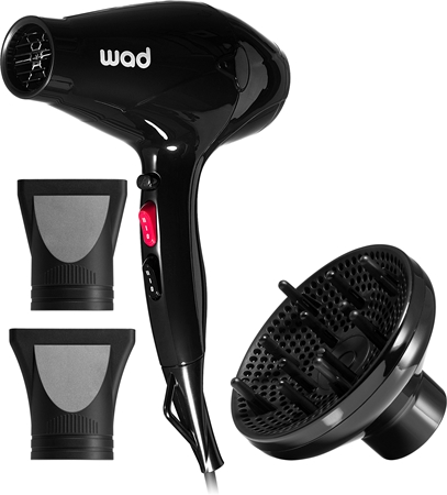 Wad Atmosfer Hair Dryer Black plaukų džiovintuvas juoda