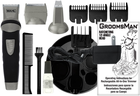 Wahl Groomsman Body elektrický holicí strojek na vlasy, vousy a tělo