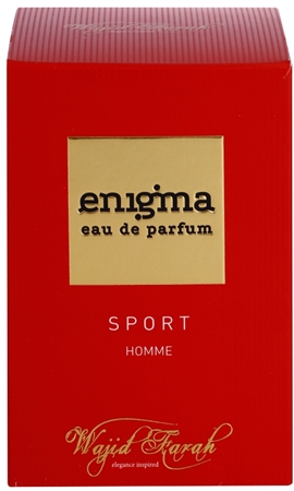 Značka Wajid Farah Enigma Sport parfémovaná voda pro muže 100 ml