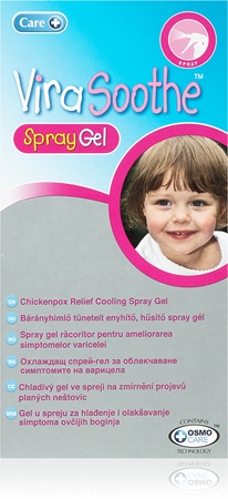 Virasoothe Virasoothe SprayGel zdravotnický prostředek pro zmírnění projevů planých neštovic