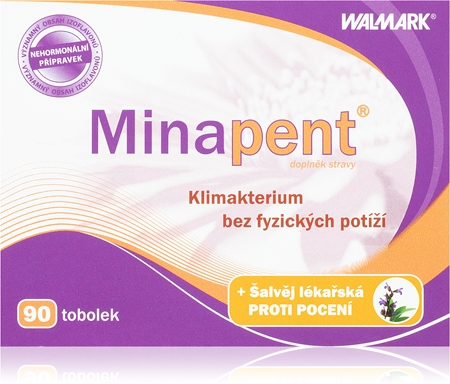 Minapent Minapent se šalvějí tablety pro podporu správné hormonální činnosti