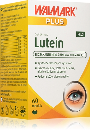 Walmark Lutein PLUS 20 mg dla odżywienia oczu