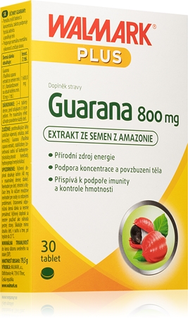 Walmark Guarana 800 mg tablety pro podporu paměti, duševní výkonnosti a kontrolu hmotnosti