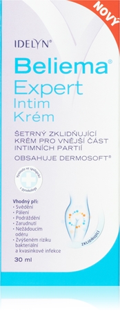 Beliema Expert Intimate cream intimate health krem kojący do okolic intymnych