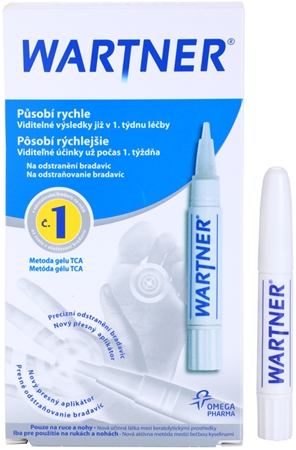 Značka Wartner Wart tužka na odstranění bradavic