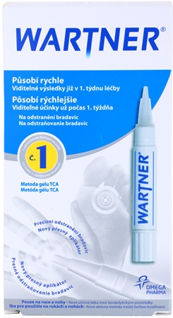 Značka Wartner Wart tužka na odstranění bradavic