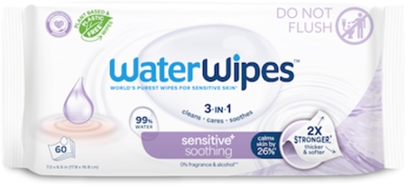WaterWipes Soothing Clean Baby Gentle Wet Wipes